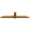 Ekena Millwork Eugene Rough Sawn Timber Gable Bracket, Western Red Cedar, 84"W x 21"H x 4"D x 6"F, 6/12 Pitch GBW084X21X0406EUG00RWR - alternate 4